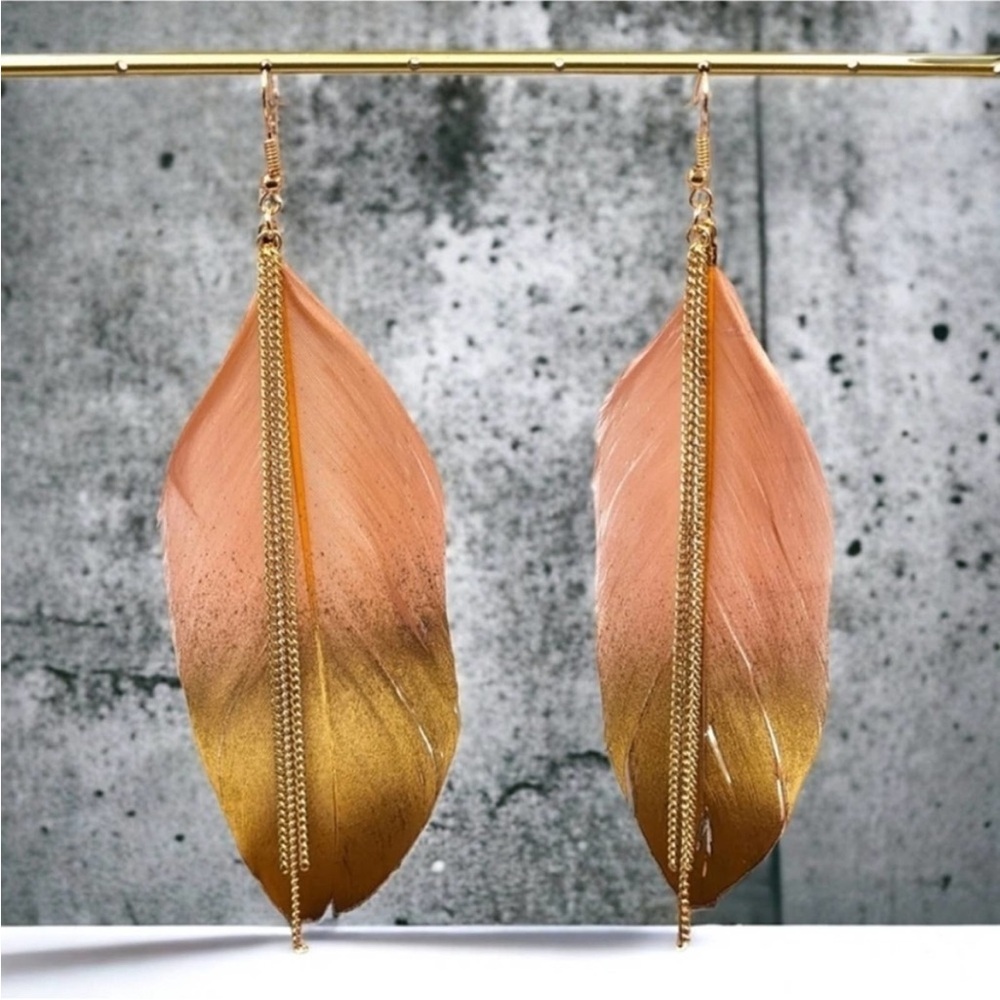 Bohemian Feathered Earrings